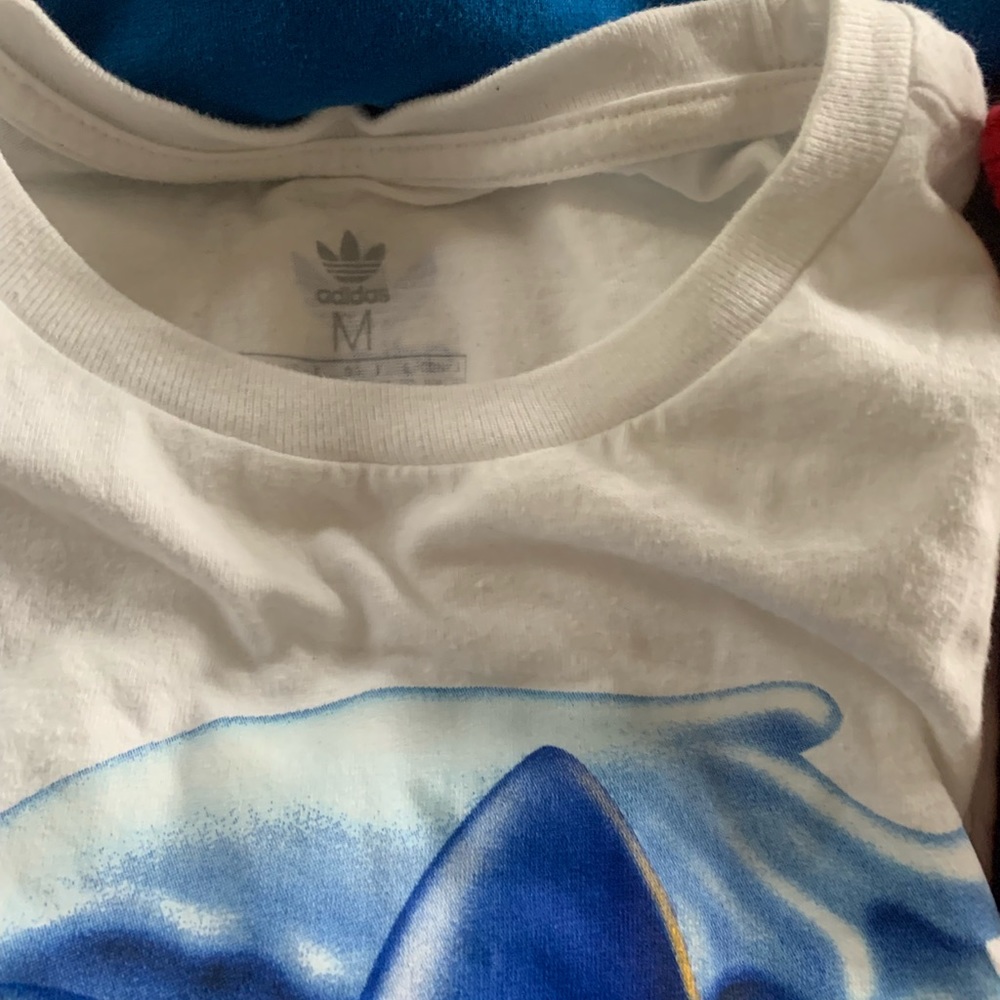 Various Tees big kid med/large size